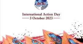 3 октября 2023 г.: Международный день действий Всемирной федерации профсоюзов